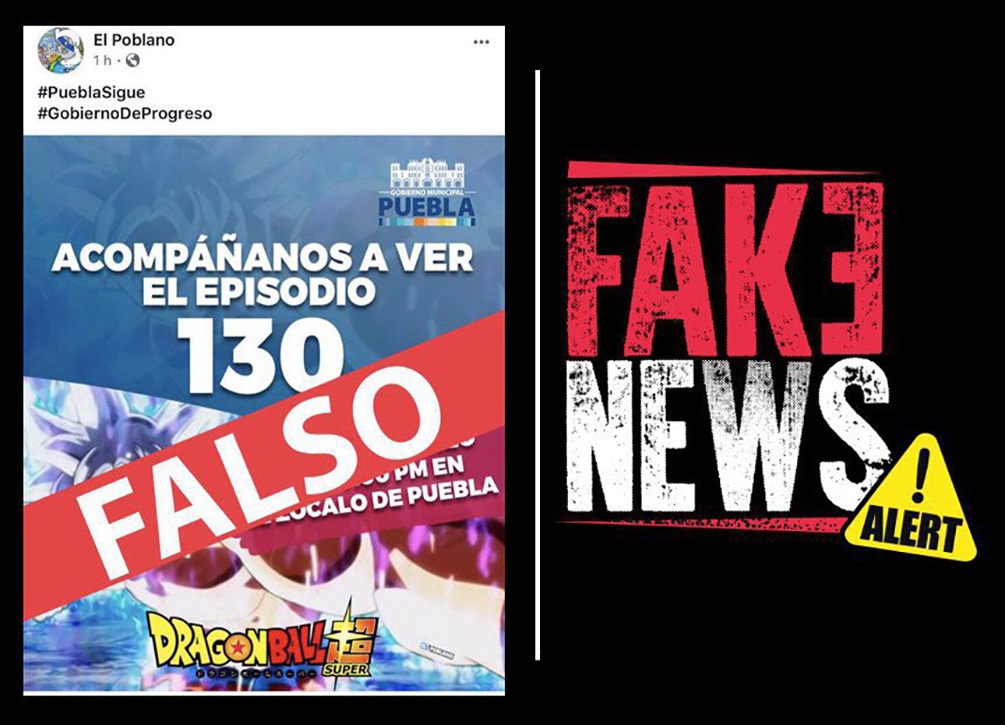 #FakeNews: Batalla entre Gokú y Jiren no se transmitirá en el zócalo de Puebla