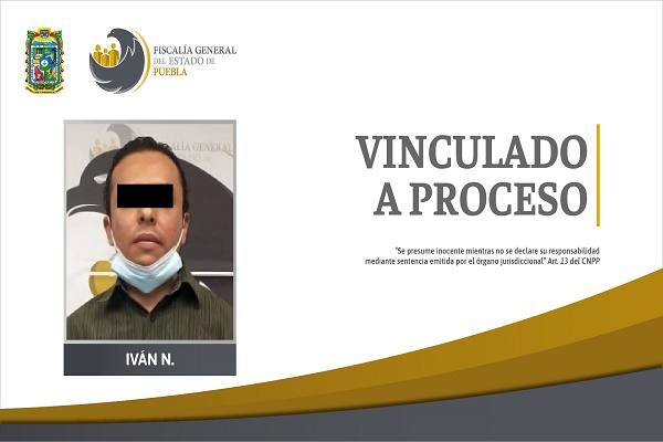 Sujeto mató a su compadre y es vinculado a proceso en Puebla