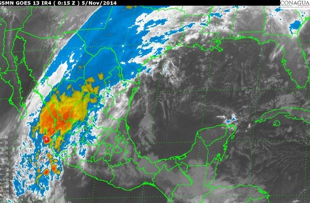 Alerta roja en Sinaloa por la llegada del huracán “Vance”
