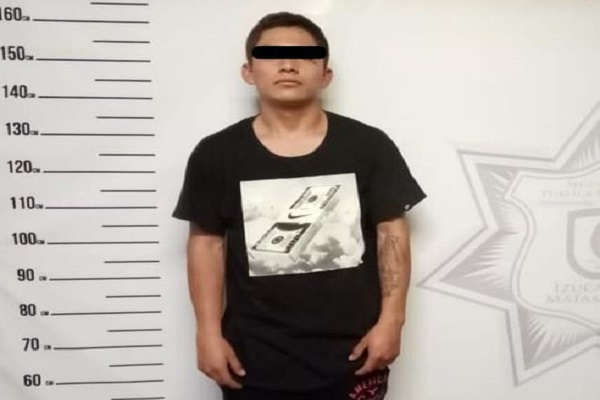 Asaltante de negocios fue capturado en Izúcar de Matamoros