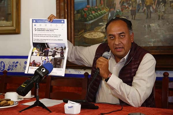 Vocero de Barbosa acusa a Armenta de orquestar guerra sucia y campañas de descalificación