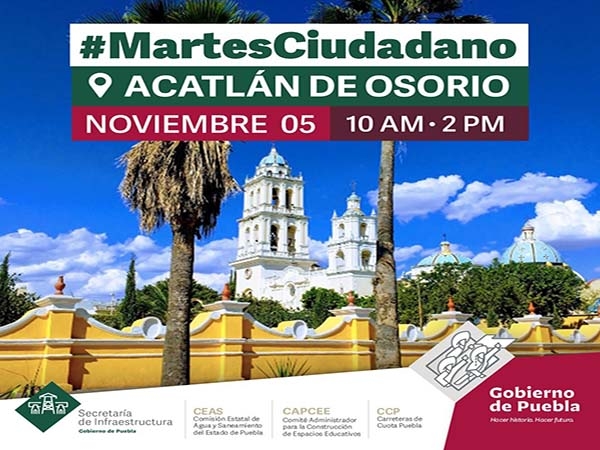 Secretaría de Infraestructura realizará Jornada de Atención Ciudadana