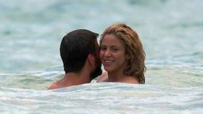 Shakira y Piqué de vacaciones en Cancún