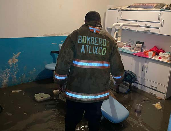 Tormenta dejó decenas de casas inundadas en Atlixco