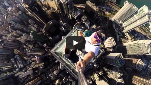 Subieron edificio de 73 pisos para tomarse una selfie