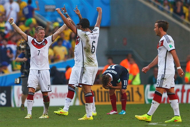Alemania, a un paso de la final de Brasil 2014, venció 1-0 a Francia