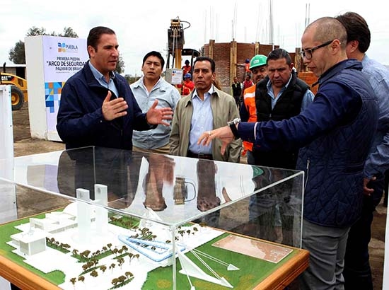 RMV inicia construcción de primer Arco de Seguridad en accesos carreteros