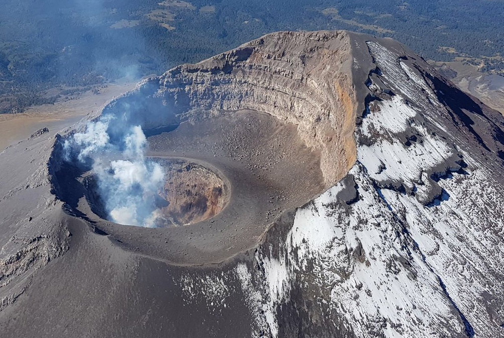 VIDEO: Nuevo domo en el Popocatépetl podría generar más explosiones