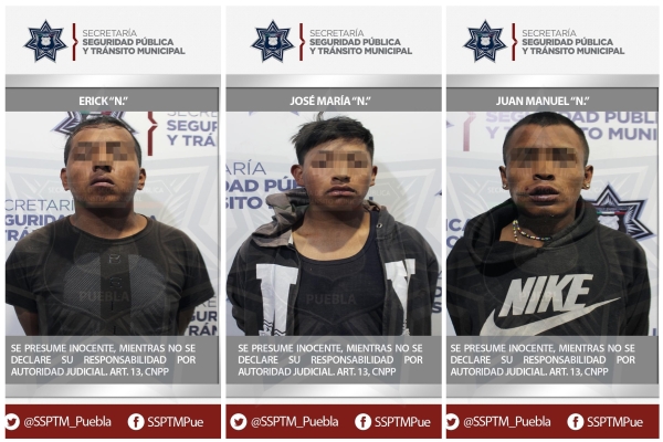 Cayeron tres asaltantes de transporte público en Santa Margarita