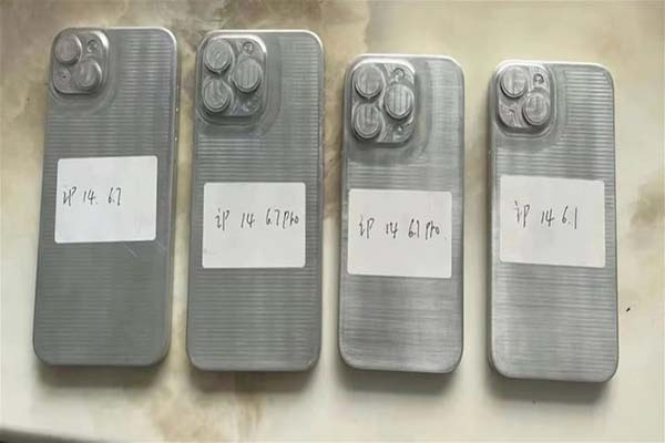 Se filtran los primeros moldes de los iPhone 14 y iPhone 14 Pro