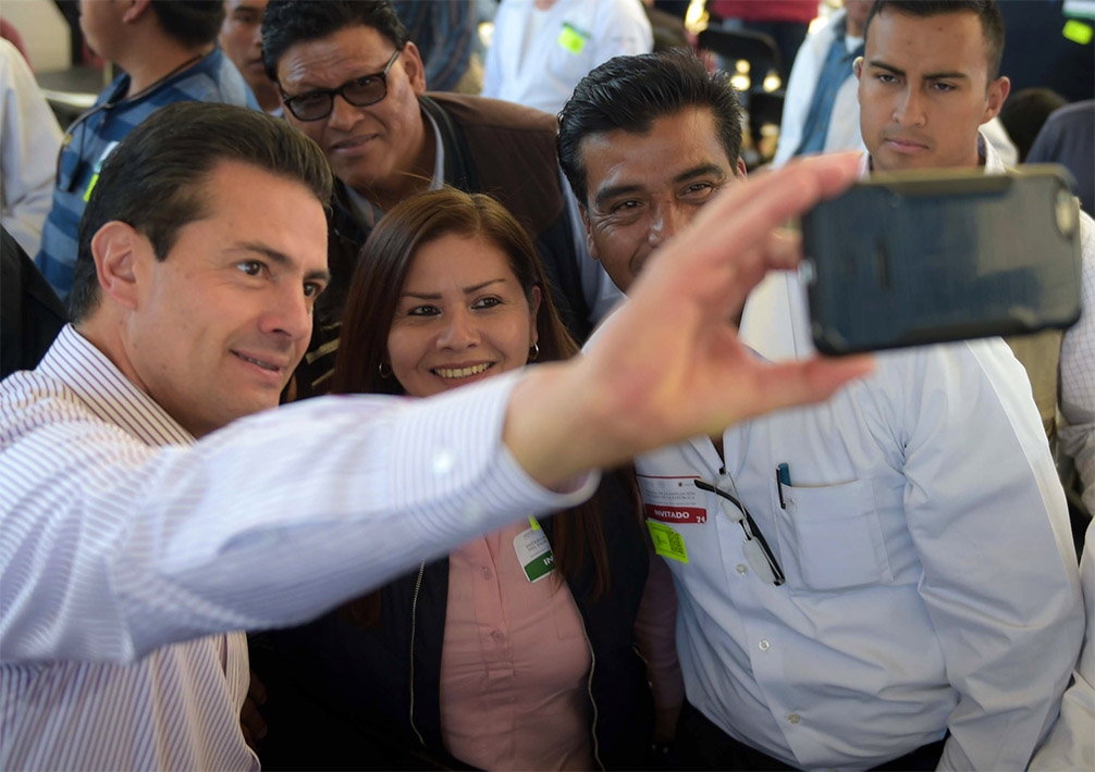 Peña Nieto confía en que el PRI “vaya para adelante y creciendo”