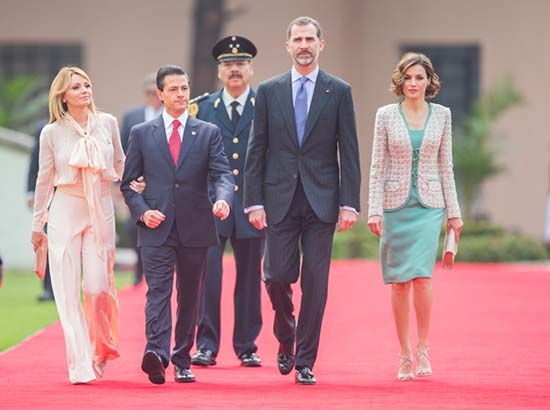 Los Reyes de España en México