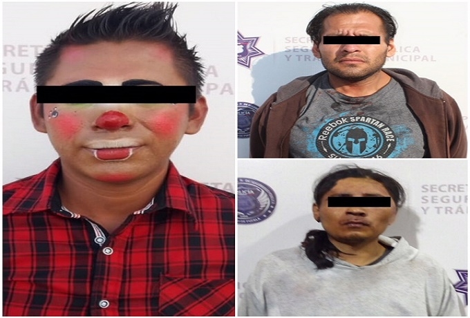 Se “hacía payaso” para asaltar en el Centro Histórico de Puebla
