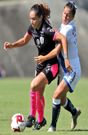 Puebla Femenil cayó 3-2 ante Rayadas en su primera salida del #Guard1anes2020