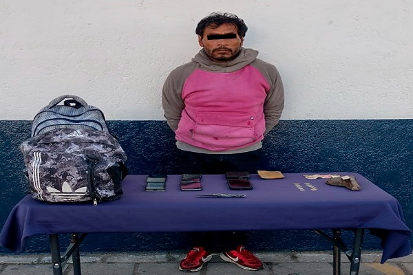 Asaltante de transporte público es capturado en la colonia Santa María