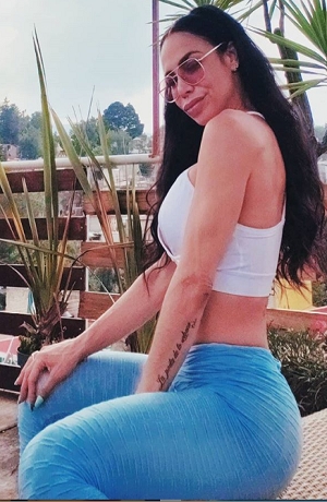 Lis Vega nuevamente “encendió” las redes sociales