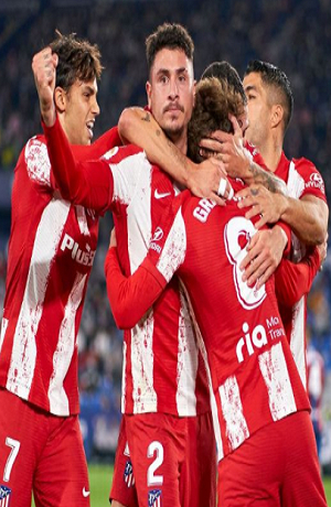 Levante y Atlético de Madrid igualan 2-2 en La Liga