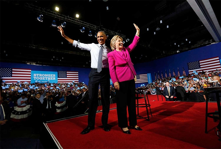 Hillary, la más apta para gobernar Estados Unidos: Obama