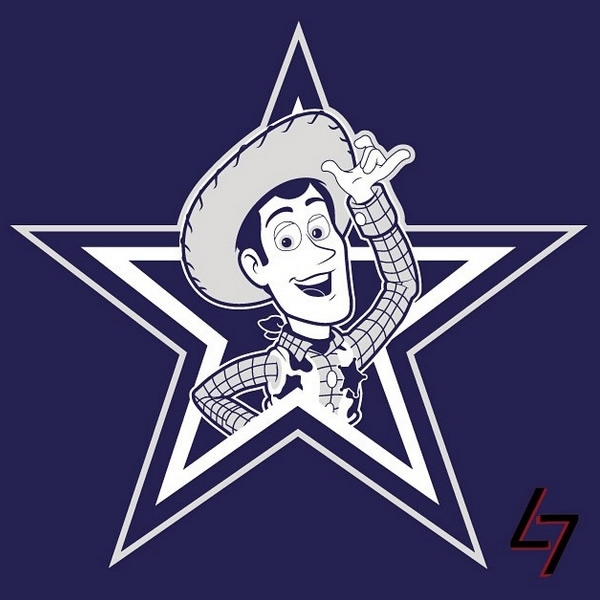 FOTOS: Diseñan logos de la NFL con personajes de Disney