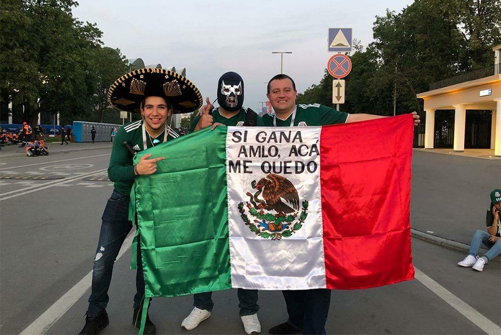 “Si gana AMLO, me quedo”: Felipe Calderón Zavala en Rusia