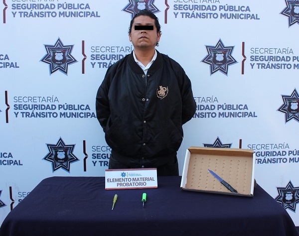 Sujeto atentó contra el pudor de una mujer, fue detenido en la colonia Volcanes
