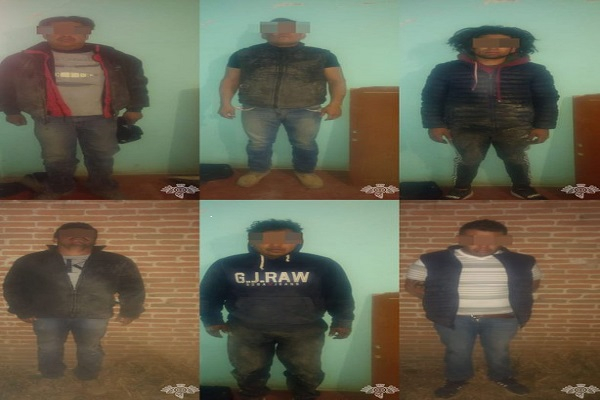 Cayeron seis huachicoleros y localizaron toma clandestina tras operativo en Texmelucan