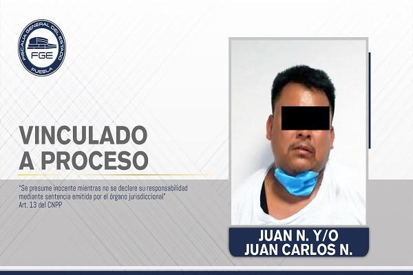Mató a un hombre en el interior de un bar en Atencingo; fue vinculado a proceso