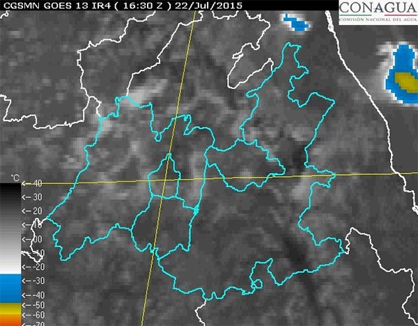 Seguirán lluvias fuertes en Puebla por canal de baja presión