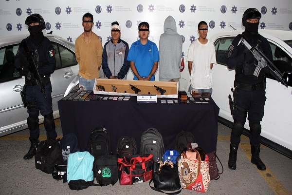 Capturan nuevamente a “El Luisito” y su banda de asaltantes en Puebla