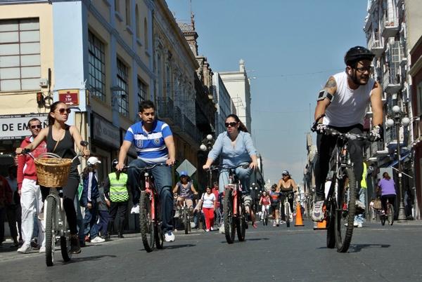 Ayuntamiento de Puebla realizará Bicitour en el Centro Histórico