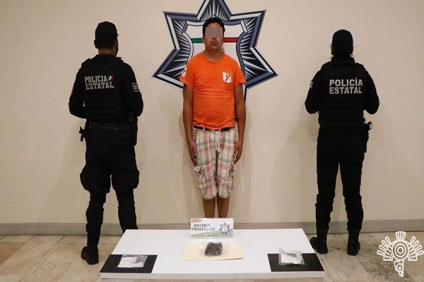 SSP Puebla captura a “El Mono”, líder delincuencial en Ahuacatlán