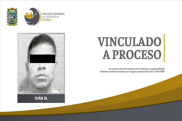 Abusó sexualmente de su media hermana en Huejotzingo y quedó vinculado a proceso