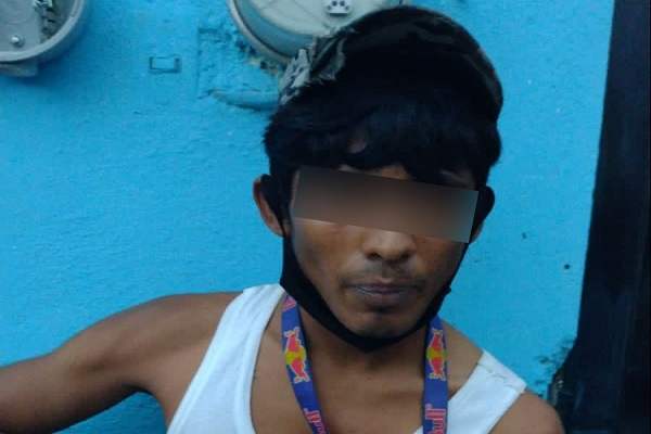 Narcomenudista con arma y drogas es detenido en Puebla