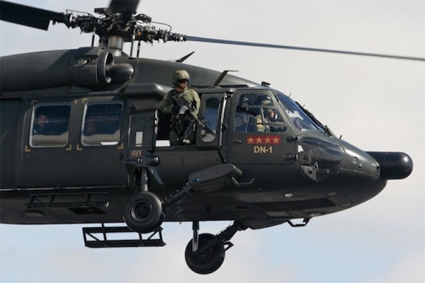 Sedena y PGR desmiente incursión de helicóptero en EU