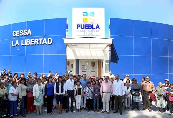 Moreno Valle inaugura el Cessa de La Libertad