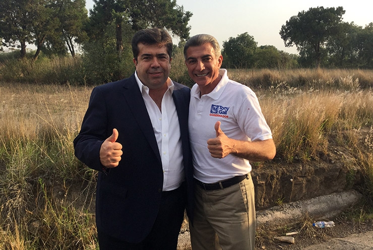 Tony Gali se reúne con líder de Confederación de Empleados de México