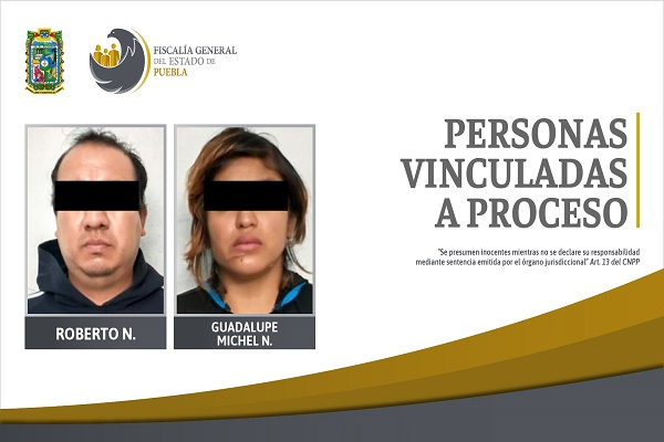 Padres que casi matan a su bebé en Huejotzingo son vinculados a proceso