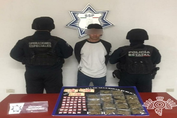 Vendedor de droga del “Kalifas” fue capturado en la colonia Tres Cruces