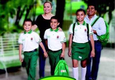 Uniformes con colores del PVEM desatan polémica en Chiapas