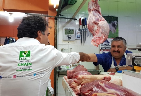 Chaín presenta 3de3, “sin excesos inexplicables” como Barbosa