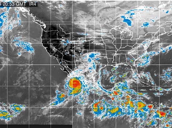 Edouard ya es huracán categoría 1, confirma la Conagua