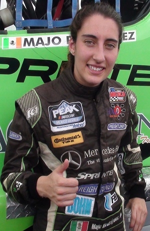 MaJo Rodríguez tuvo gran participación en la Nascar Peak