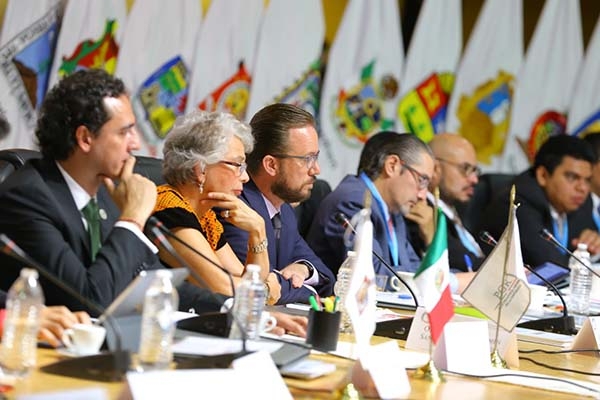 Luis Banck presenta Mesa de Seguridad y Justicia en la Conferencia Nacional de Procuración de Justicia