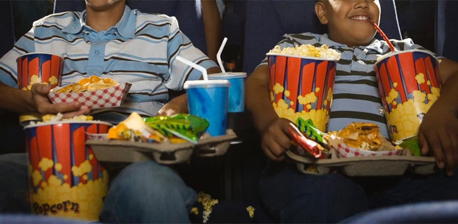 ¿Cuánto puede engordar una simple salida al cine?