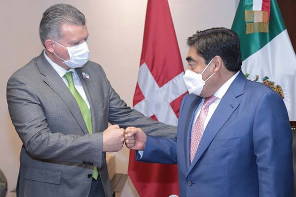 Suiza y Puebla comparten intercambio comercial superior a los 62 millones de dólares