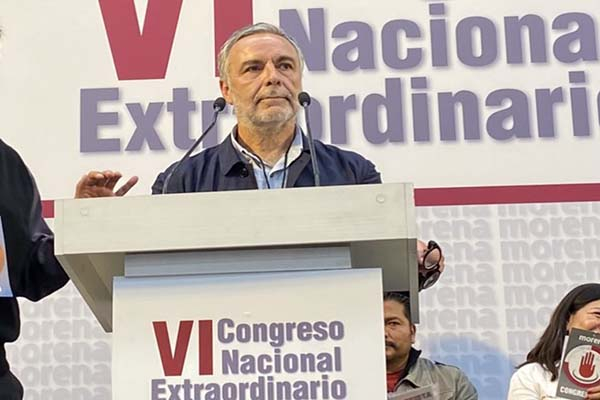 Tumban a Yeidckol y Ramírez Cuéllar es presidente interino de Morena