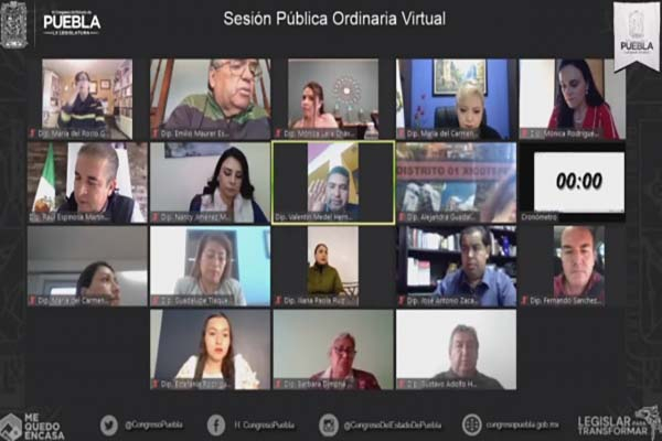 Diputadas y diputados se reincorporan al Congreso de Puebla
