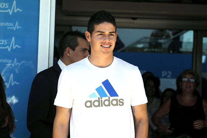 James Rodríguez, nuevo jugador del Real Madrid
