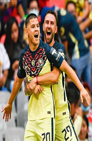 América vence sin problema 2-0 a Pumas