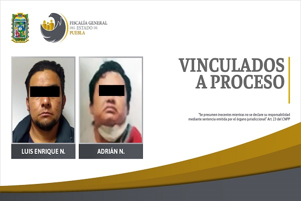 Pareja vinculada a proceso por portación de arma y posesión de drogas en Cuautlancingo